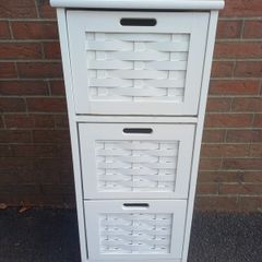 white bathroom unit
