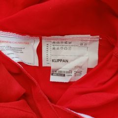 Ikea Klippan sofa cover red