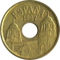 Commemorative coin - 1997 Spain 25 Pesetas - Melilla