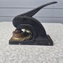 antique cast aluminium desktop embossing press Image 2