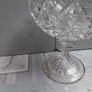 Cut Glass Footed Crystal Bonbon Dish Image 3