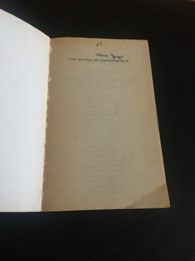The Mayor of Casterbridge by Thomas Hardy
