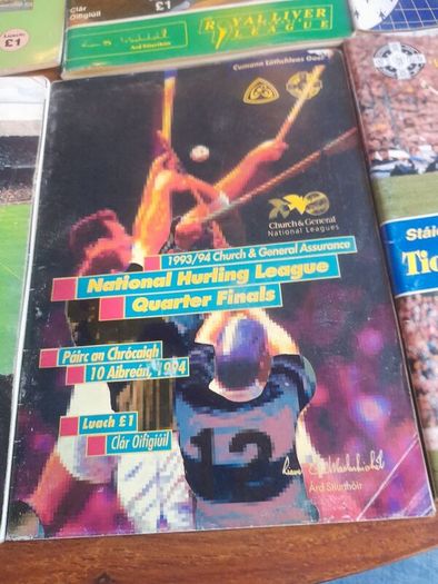Vintage Tipperary Hurling Programmes