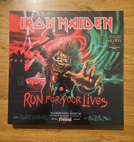 Iron Maiden "Run For Your Lives Sweden Rock" Sealed 3x Vinyl Album Box Set