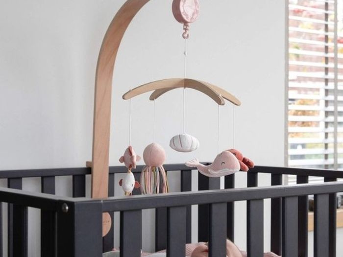 Wooden Music Baby Mobile