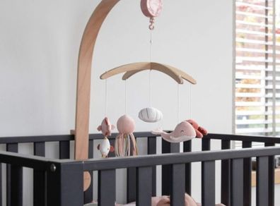 Wooden Music Baby Mobile