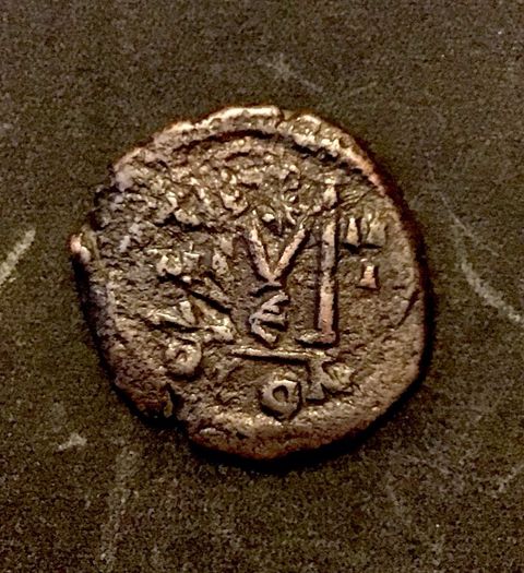 Byzantine Empire Emperor Heraclius 610 AD Follis