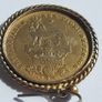 coin earrings ext. rare variant 1825 and 1826 UK shillings Image 9