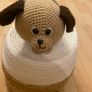 Handmade crochet dog Image 2