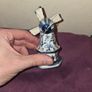 Vintage Blue Delft Windmill Image 3