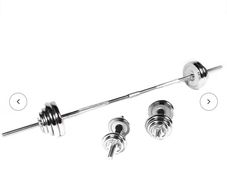 50kg Barbell and dumbell and adjustable bench press
