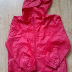 Red Raincoat. Age 4-5