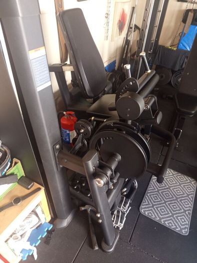 Dual leg machine