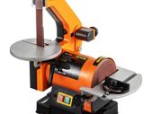 Commercial belt sander Electric Belt Grinder Sander 5 Inch Electric Belt & Disc Sander 300W Grinder Polisher 2950 RPM Variable Speed Metal Bench Sanding Machine Workshop Sanding Grinding Machine