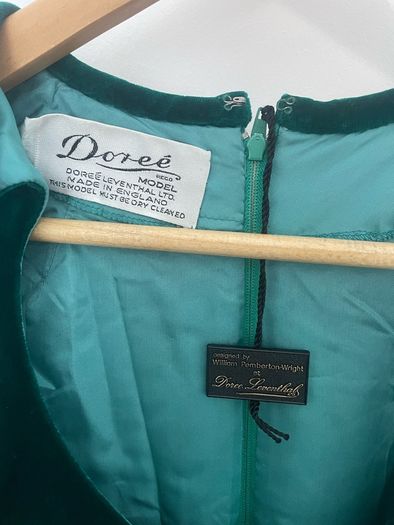 Vintage Doree Leventhal evening dress