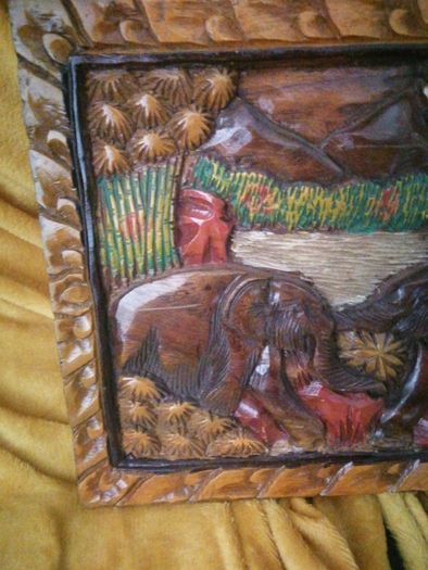 Wood plaque