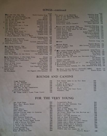 Daily Express Community Song Book / 1927