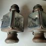 Pair antique Bleriot Car Lamps Image 4