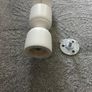 IKEA Wooden curtain pole - white wood grain - 230 cm Image 3