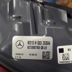 Genuine Mercedes-Benz E-Class W213 left outer tail light