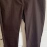 Marks & Spencer Ladies Faux Leather Brown Slender Ankle Grazer Trousers, Jeans. Size 14 Medium. Slight Stretch. In Excellent Condition Image 8