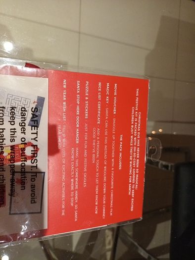 Marks and Spencer christmas Eve kit