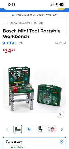 Bosch Mini Tool Portable Workbench