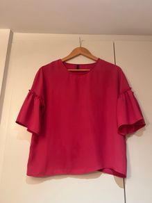 Pink blouse