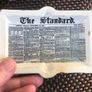 Ashtray " London Standard" Newspaper 23/09/1887 Image 2