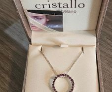 Cristallo di Milano necklace. new