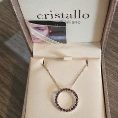 Cristallo di Milano necklace. new