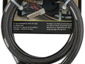 Dunlop Alarm Cable Lock 12x100cm - Bikes - Moped - Motorbikes