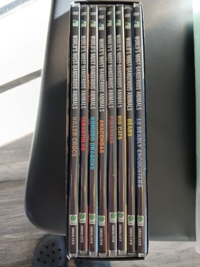 DVD nox set world's most dangerous animals