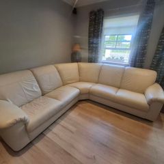 leather corner sofa