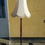 Vintage Mahogany Floor Lamp Image 2
