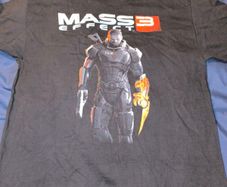 Mass effect 3 gaming t shirt size large