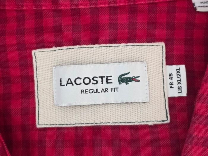 Lacoste Men's Button Down Shirt Size 2XL xxl