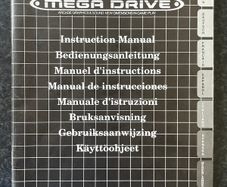 Vintage 1992 Sega Megadrive Instruction Booklet USED