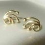 Vintage 9ct Gold Earrings Image 8