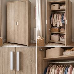 Tutti Bambini Modena Oak Wardrobe