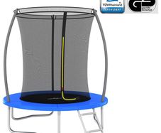 Trampoline Set Round 183x52 cm 80 kg