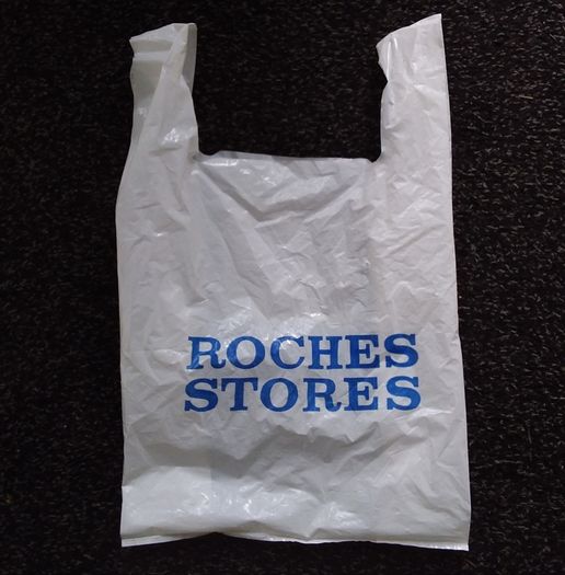Roches Stores Plastic Carrier Bag