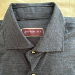 Louis Copeland navy jersey shirt