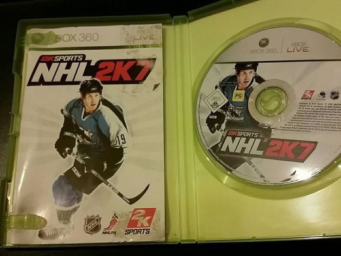 Xbox 360 game NHL 2K7 sports