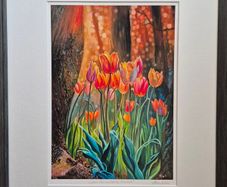 Where the hedgehog dreamed - Art Print