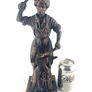 Vintage metal figurine of a blacksmith Image 10