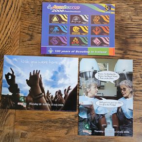 Oxegen 2008 Postcards An Post New x3