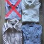 Woman's shirts tops short long 3/4 sleeves blouses size S size small Image 2