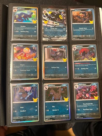 30th Anniversary Pokemon cards base set