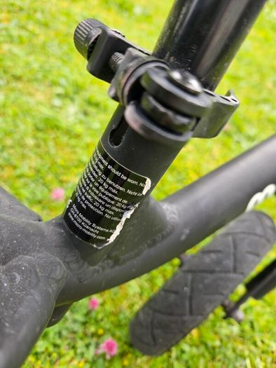 Micro Balance Bike - Black